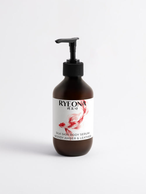 Silk Skin Body Serum, Woody Amber & Leather